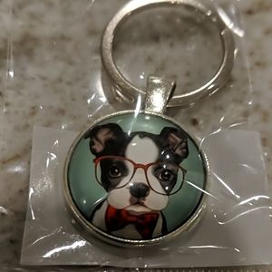 COPY - Boston Terrier KeyChain